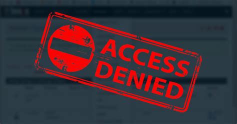 access denied казино